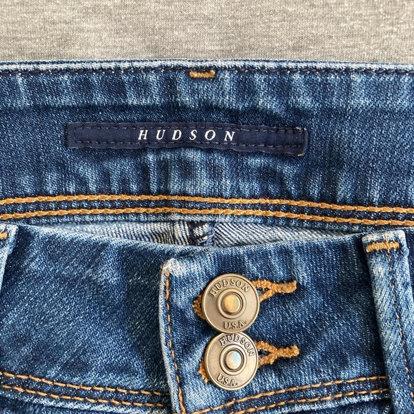 Trendy Hudson Jeans Collin Flap Skinny Jeans Size 26 - Picture 5 of 12